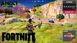 Fortnite  RX 6600 XT  R7 5700X  low Settings 1080p [upl. by Divan]