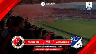 ¡EN VIVO Cúcuta Deportivo vs Millonarios 🏟 Vuelta  Semifinal Copa BetPlay [upl. by Anallise]