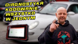 Grzegorz Duda testuje urządzenie do czytania błędów kodowania i adaptacji samochodu po OBD [upl. by Broeker]