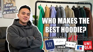 I BOUGHT and Ranked ALL the BEST HOODIES to find the PERFECT HOODIE for my Collection [upl. by Arbba]