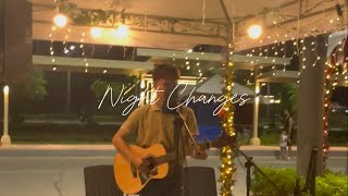 Night Changes Live Cover By Mhel Music [upl. by Garris]