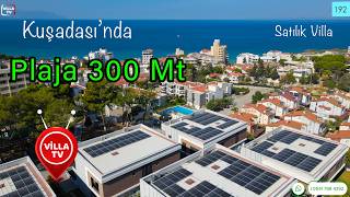 Kadınlar Plajı na 300 metre Kuşadası Satılık Müstakil Ev Villa Turu [upl. by Attey383]