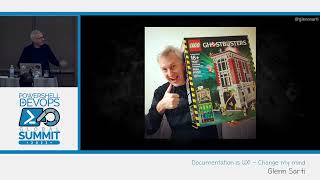 PowerShell Summit 2023 Documentation is UX  Change my mind by Glenn Sarti [upl. by Ailak]