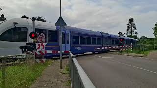 Spoorwegovergang Tegelen  Dutch Railroad Crossing [upl. by Noman]