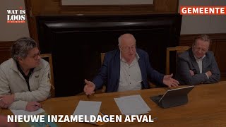 NIEUWE INZAMELDAGEN AFVAL [upl. by Aicele]