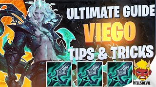 WILD RIFT ULTIMATE VIEGO GUIDE  TIPS amp TRICKS  Guide amp Build [upl. by Annaehr]