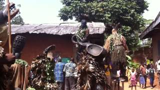 Bafut Jujus Dancing at a Funeral [upl. by Embry]