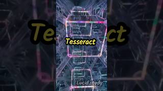 Tesseract is the fourth Dimension4D tesseract 4d sciencelover physics time science theory [upl. by Booth]