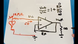 Constructing non inverting OP AMP circuits A little math theory rationale and practical tips [upl. by Hardan]