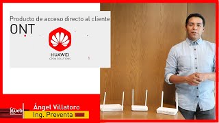 Soluciones GPON Huawei 3 ONT Optical Network Terminal [upl. by Bren]