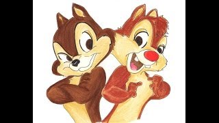 Chip and Dale Cartoon Donald Duck Pluto and Goofy Classic Cartoons [upl. by Domenico]