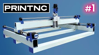 PrintNC  a 3D PRINTED CNC Machine   part 1 [upl. by Billi729]