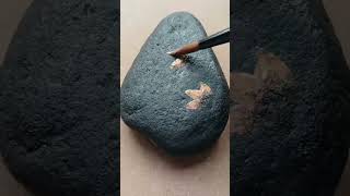 how to paint small Stone art [upl. by Ianteen]