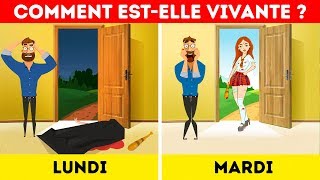 14 ÉNIGMES MYSTÉRIEUSES SUR UN MEURTRE ET QUIZ [upl. by Uv]