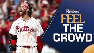 Feel the Crowd The BEST fan reactions and BIGGEST MOMENTS from the 2023 MLB Division Series [upl. by Oemac937]