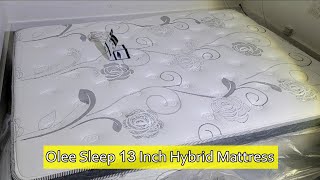 Olee Sleep 13 Inch Hybrid Mattress Review  Should You Buy [upl. by Alric419]