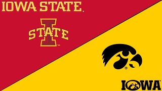 Iowa State vs Iowa LIVE PlaybyPlay and Reaction [upl. by Noscire656]