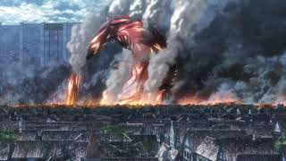 Attack on Titan Season 3  Colossal Nuke [upl. by Gannes]