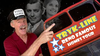 Reno Nevada famous homes tour Movie and TV stars casino and brothel owners gangsters and more [upl. by Doak]