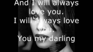 Whitney Houston  I Will Always Love You  Lyrics [upl. by Palila93]