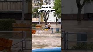 Powódź Opava Czechy shorts funnyshorts funnyvideo flood powódź flooding floods funny fun [upl. by Gruber]