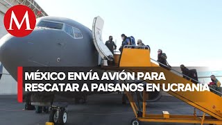 Aeronave que rescatará a mexicanos en Ucrania hace escala en Canadá [upl. by Nae]