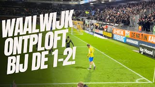 WAALWIJK ONTPLOFT BIJ DE 12  RKC Waalwijk  Feyenoord [upl. by Nohsar]