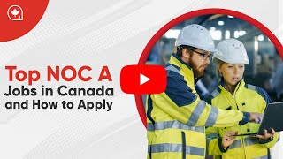 Top TEER 1 Jobs In Canada and How to Apply [upl. by Kalina]