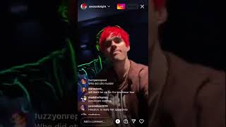 Awsten Knight live still playing with fire and now filters 71322 [upl. by Avihs]