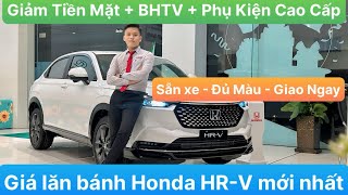 Giá Lăn Bánh Honda HRV Mới Nhất Tháng 82024  Honda HRV  Mua Bán Trả Góp Honda HRV [upl. by Ainigriv]