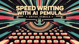 KINERJA INOVATIF  SPEED WRITING WITH AI “UNTUK PEMULA” [upl. by Devondra]