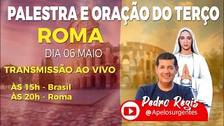 ENCONTRO DE ORAÇÃO COM PEDRO REGIS EM ROMA AO VIVO [upl. by Kyla]