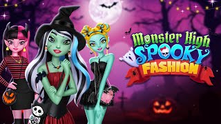 Monster High Spooky Fashion  New game From Cutedressup [upl. by Lysander]