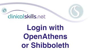 Log in with OpenAthens and Shibboleth [upl. by Aryk596]