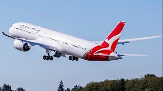 Scary plane landing Qantas Air Boeing 777 at Toncontín Airport [upl. by Enirok209]