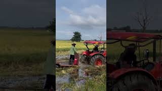 Traktor M6040 faming agriculturedrone farming fermer agrimotor excavator agriculture farmar [upl. by Atirb]