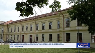 Lansare de carte la Facultatea de Teologie Ortodoxă din Timișoara [upl. by Anelrats741]