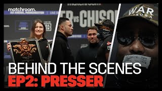 Fight Week Day 2 Joseph Parker vs Derek Chisora 2  Presser Behind The Scenes [upl. by Enomes]