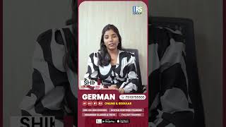 quot🎉 Meet Shikha German Language Champion from IRS Group 🇩🇪✨ [upl. by Kosiur405]