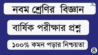 ৯ম শ্রেণি বার্ষিক পরীক্ষা বিজ্ঞান প্রশ্ন class 9 annual exam biggan question।বার্ষিক পরীক্ষা [upl. by Sydel999]