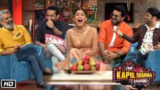 NTR Ram Charan and S S Rajamouli Limitless Fun in The Kapil Sharma Show RRR Promotion [upl. by Nnaasil]