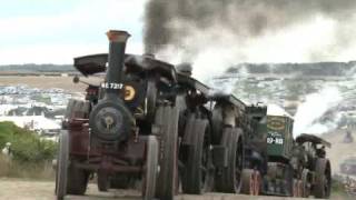 THE GREAT DORSET STEAM FAIR  HEAVY HAULAGE ON THE ROAD AND IN THE quotPLAYPENquot [upl. by Rednaxela820]