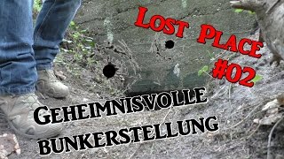 Geheimnisvolle Bunkerstellung im Wald  Lost Places 02  german bunker  Bunker [upl. by Kcid28]