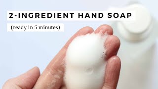 AllNatural Simple Castile Soap Hand Soap Recipe [upl. by Nanam]