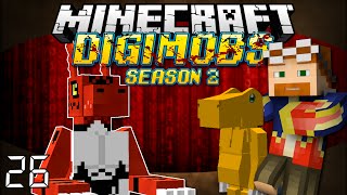 Minecraft DIGIMOBS SEASON 2 EP 26  Guilmon Rescue [upl. by Chiarra]