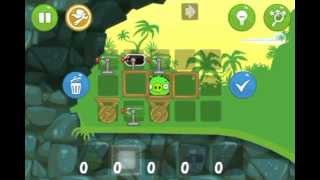 Bad Piggies Level 110  Day 10 Walkthough 3 star  Ground Hog iPhoneiPodiPadAndroid [upl. by Yelreveb334]