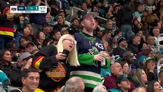 Suter ties it up at 1 for Vancouver  Canucks  Sharks  HNIC Punjabi  November 2 2024 [upl. by Tien]