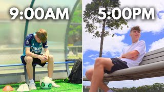 Day in the Life of a 17 yo Footballer  Offseason [upl. by Cichocki]