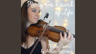 Merry Go Round of Life From quotHowls Moving Castlequot Violin Cover [upl. by Roana]