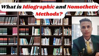 What are Idiographic and Nomothetic Methods  Application in sociology  UGC NET  Optional UPSC [upl. by Tirma]